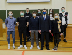 Встреча с директором футбольной академии «Чертаново» Николаем Лариным