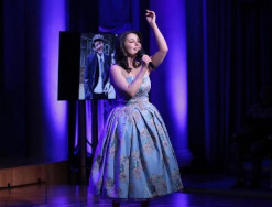 «Гостиная Людмилы Жумаевой» в «Геликон-опере», студентка А.Бахтиозина. Фото - Ю.Осадча