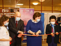 Открытие выставки корейской литературы